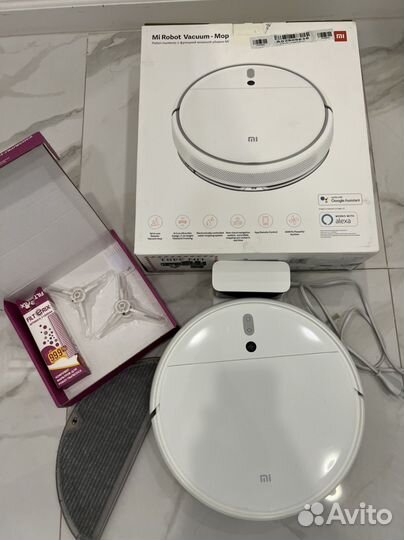 Робот пылесос xiaomi mi robot vacuum mop