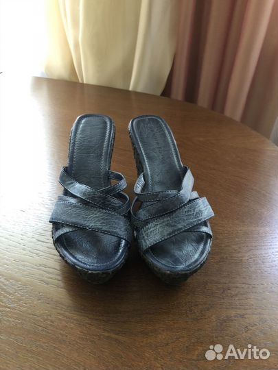 Шлепанцы женские 38 размер на платформе