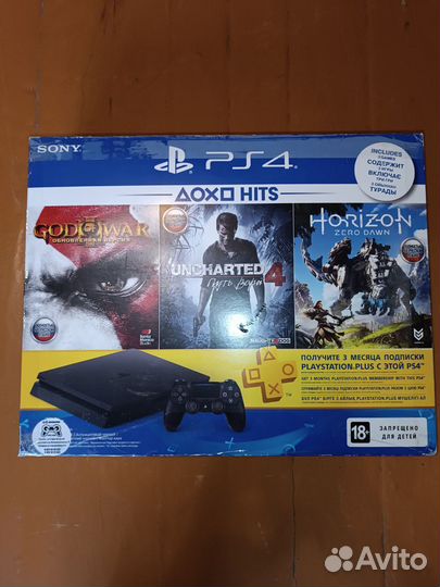 Новая игровая приставка Sony PS4 Slim 1TB