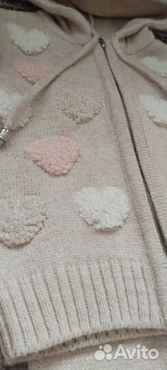 Вязаный костюм детский