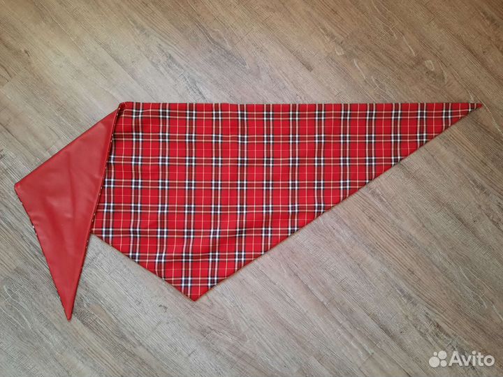 Косынка из экокожи