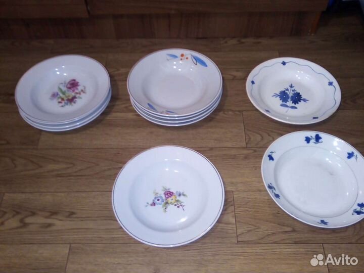 Тарелки большие СССР
