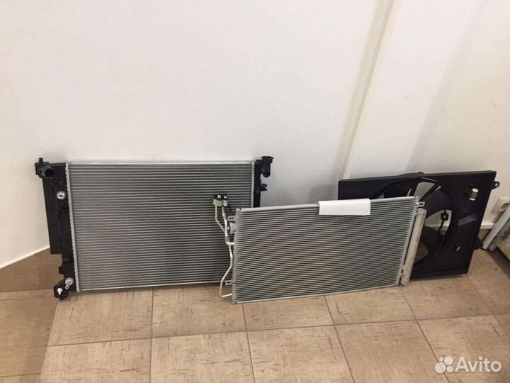 Радиатор охл+конд Киа Оптима 4 JF с 2016- нов