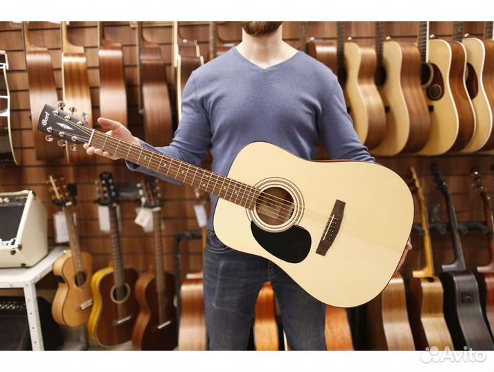 Cort AD810-LH-OP леворукая акустическая гитара