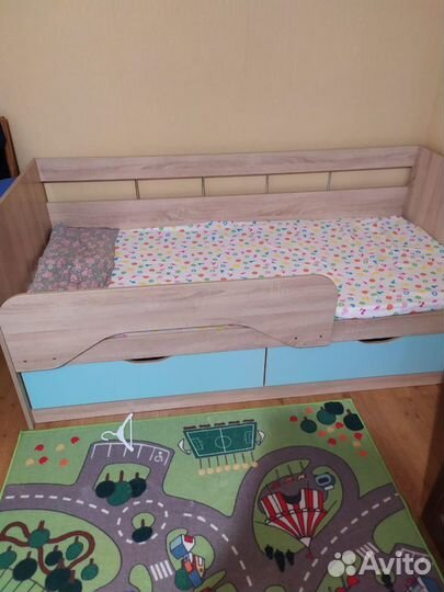 Детская кровать от 3 лет с матрасом