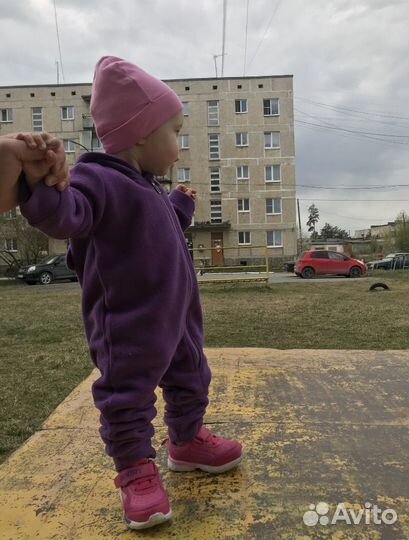 Флисовый комбинезон 74-80