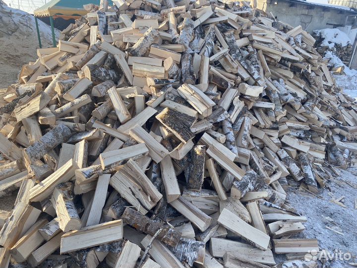 Дрова березовые колотые с доставкой в Есаулку
