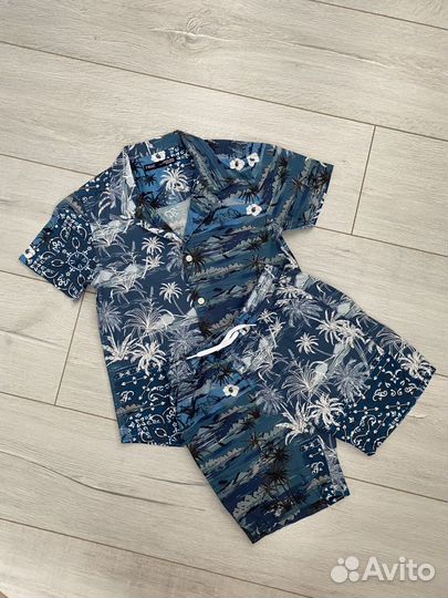 Next костюм (рубашка и шорты) р 116