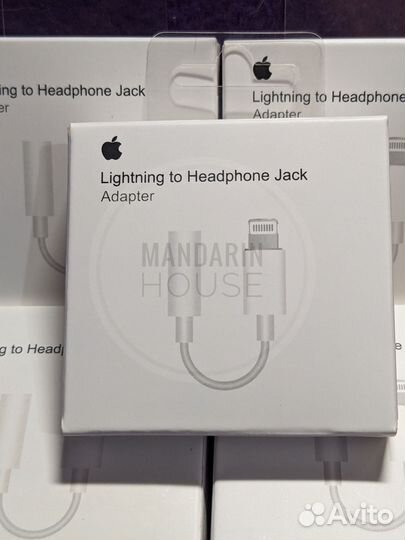 Переходник lightning 3.5 jack
