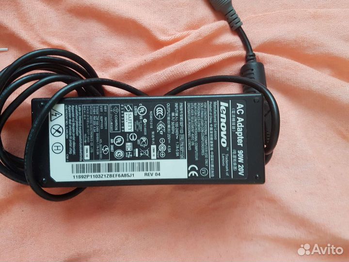 Блоки питания Lenovo 20v 65w-170W