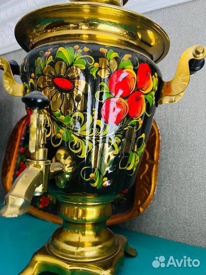 Самовар электрический роспись СССР
