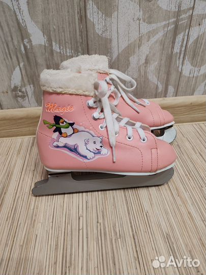 Коньки детские двухполозные 30рр