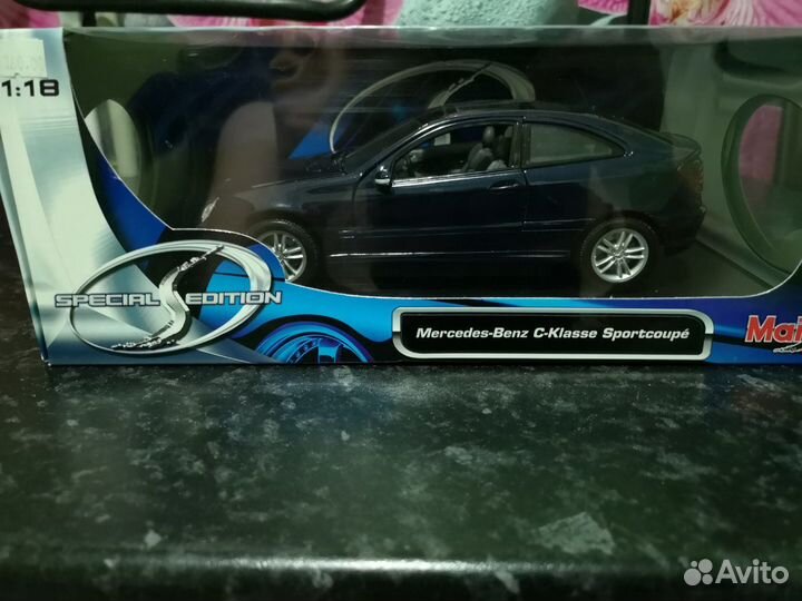 Mercedes-benz C-klasse sportcoupe maisto 1 18