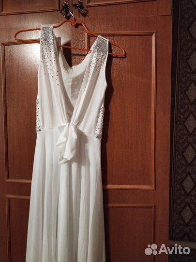 Белое Свадебное платье