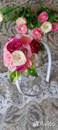 Ободок ручной работы