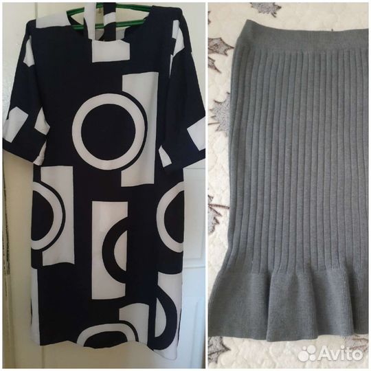 Платье и юбка