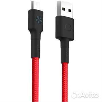 Кабель USB/Micro ZMI 100cm 60W AL603 (Red)