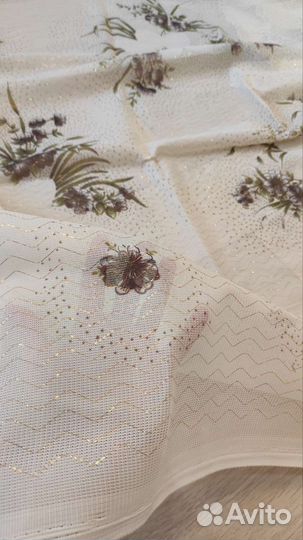 Тюль ткань шторы в комнату на кухню ванную