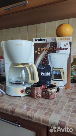 Новая кофеварка Elenberg