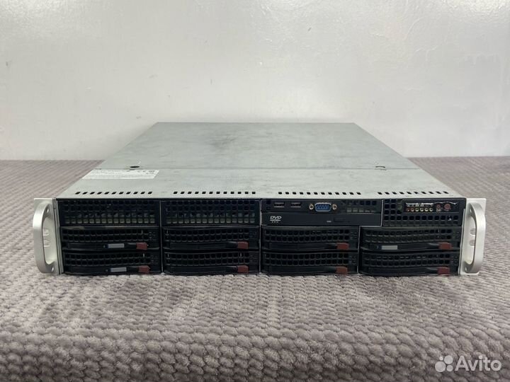 Сервер Supermicro E5620/8 Гб/250 Гб/720W - 2 штуки