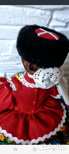 Кукла грелка на чайник Казачка