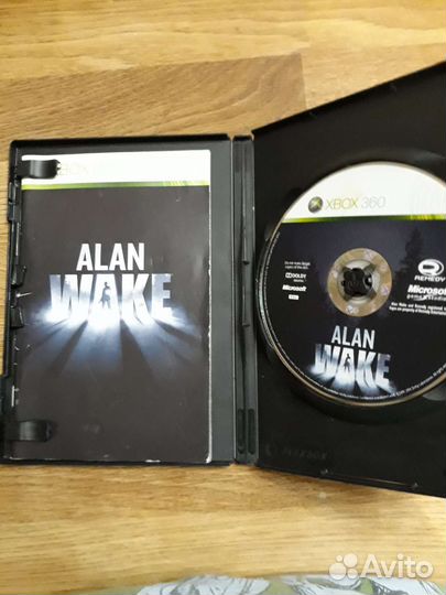 Alan Wake limited collector's editions на xbox 360