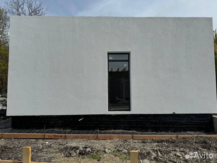 Дом из керамзитобетонных блоков 