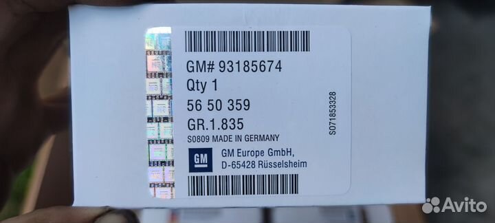 Масляный фильтр gm opel, chevrolet