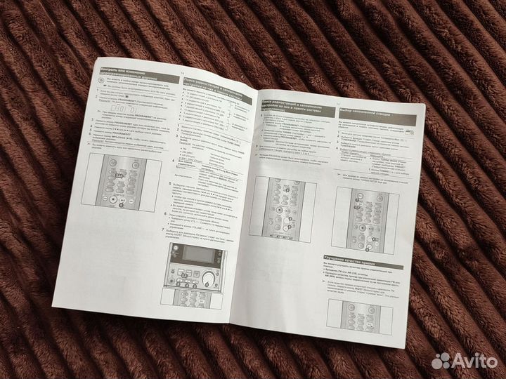 Инструкции Samsung MM-T5 и LG ffh-217