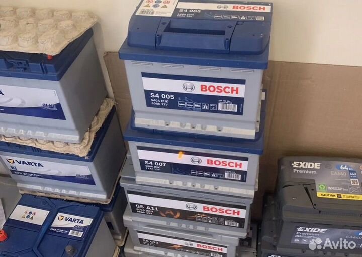 Аккумулятор новый Bosch 63 А/ч