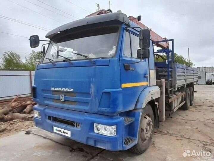 КАМАЗ 65117-N3 с КМУ, 2013