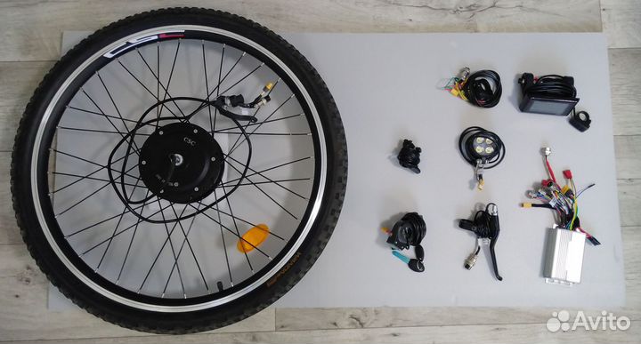Комплект для электрификации велосипеда