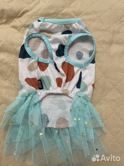 Платье и майки для маленькой собачки