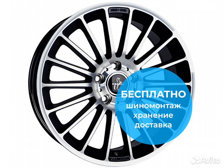 R19 5x112 9,5J ET45 D66,6 Keskin Tuning KT15 Black