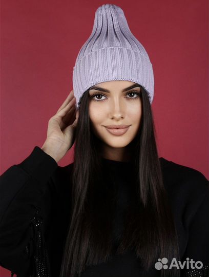 Шапка женская вязаная новая
