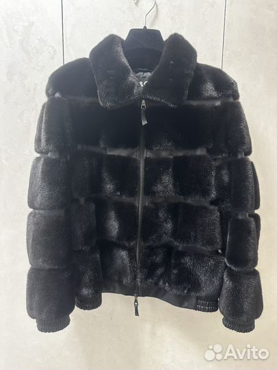 Куртка-бомбер-шуба Blackglama