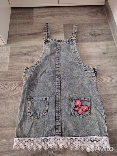 Джинсовый сарафан