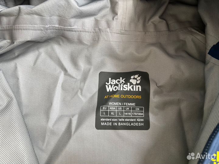 Jack Wolfskin Alpine Trail L новая женская куртка