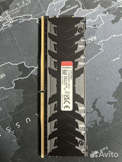 Оперативная память ddr4 kingston fury rgb