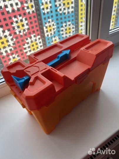 Набор Строительная коробка для трюков Hot Wheels