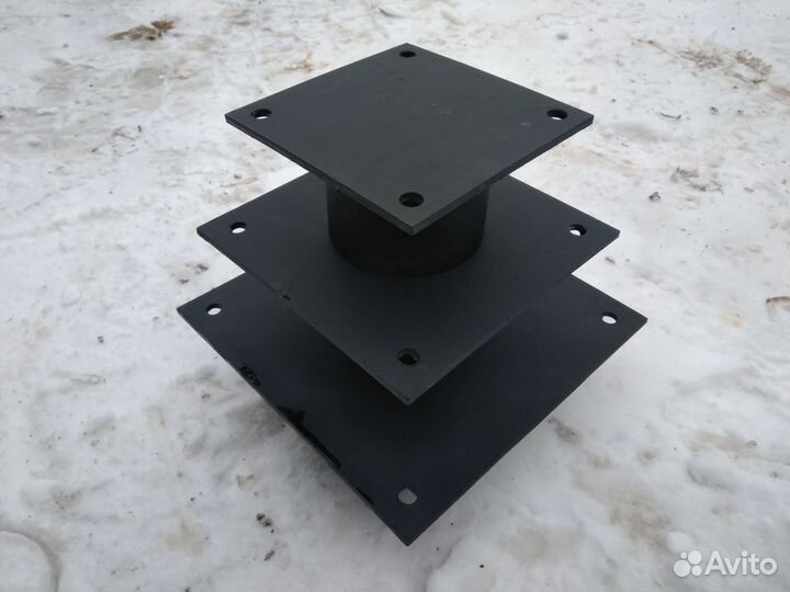 Оголовки на винтовые сваи D 60 -250х250