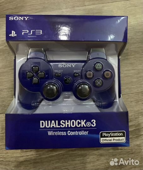 Джойстик ps3. Новый. Качество