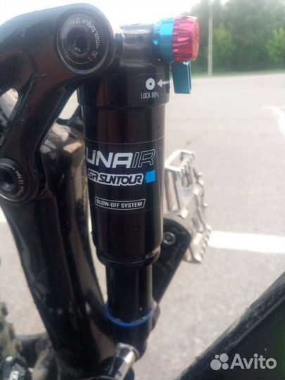 Велосипед горный двухподвес