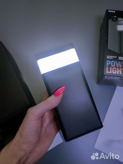 Аккумулятор с фонариком TFN Power Light 50 000 mAh