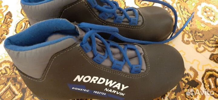 Лыжные ботинки детские 34