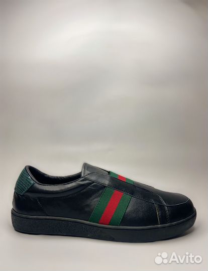 Кеды на резинке Gucci