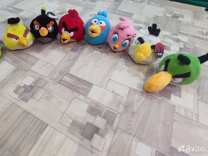 Angry Birds игрушки мягкие