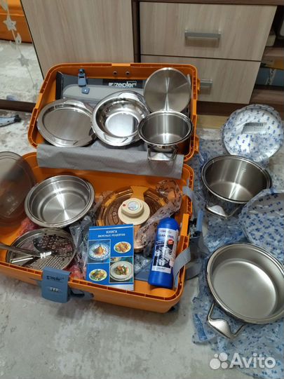 Чемодан Цептер новое всё, Кофейный набор