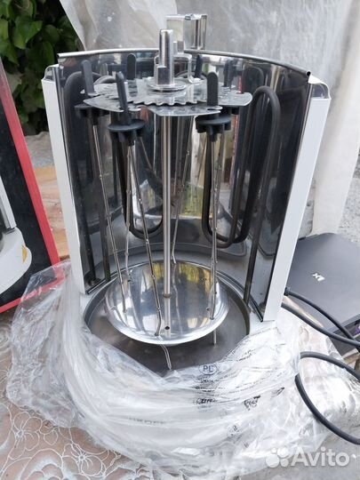 Электро шашлычница новая