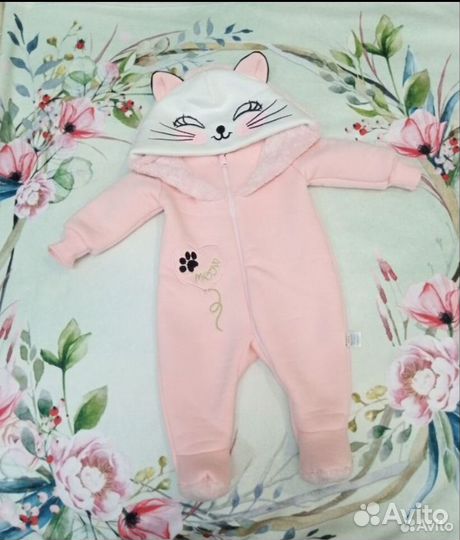 Вещи пакетом для новорожденной девочки 56,62